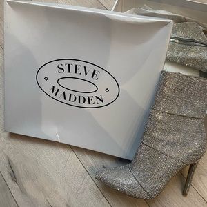 Steve Madden studded boot heels